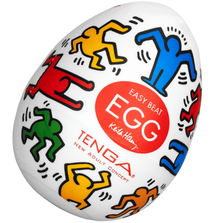 Huevo Masturbador Tenga Egg Dance Keith Haring