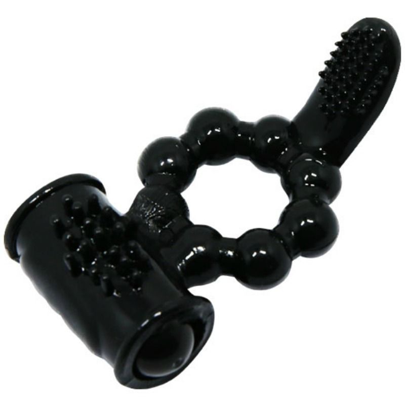 Cockring Vibrant Baile Sweet Ring Double Noir